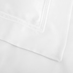 Yves Delorme - Housse de couette en satin blanc, Triomphe