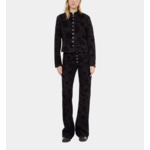 Veste En Denim Noir Femme