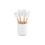 Set pot à ustensiles Collection Holly et 4 Spatules