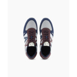 Baskets - gris clair + bleu marine