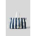 Grand sac cabas rayé