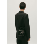 Mini sac Anouck cuir vernis noir