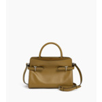 Sac à main moyen modèle Emie en cuir lisse et nubuck
