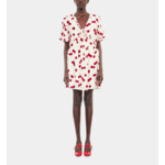 Robe Courte Avec Imprimé Cerise Femme