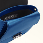 METROPOLIS PRISMA MINI CROSSBODY - VITELLO CLARIS METAL+NASTRO LOGATO