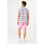 Men T-shirt Pink