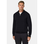 Pull Demi Zip En Maille De Laine Mérinos