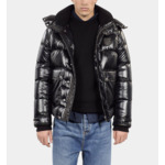 Doudoune Blason Noire Homme