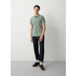 Polo à manches courtes au toucher frais oxford