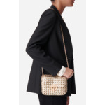 Petit Sac Moon En Cuir Tressé Cuir De Buffle Tressé