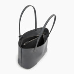 Petit sac cabas Louise en cuir grainé