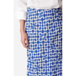 Jupe Corail En Viscose Mélangée