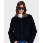 Manteau Verveine Nocturne en Polyester