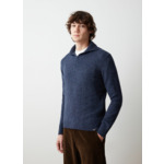 Pull multicolore à boutons