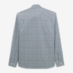 Chemise regular bleu aviateur imprimé tribal