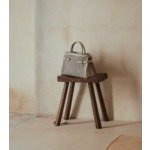 Sac à main moyen modèle Emie en cuir lisse tressé