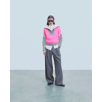 Pull Col Camionneur Tricolore