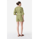 COMBI-SHORT CHAINA En Coton Et Lin