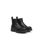 D-Hammer-Bottes Chelsea en cuir avec semelle épaisse