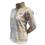 W Sawyer Rapids FS Printed Half Snap Beige