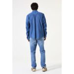 Men Shirt Blue
