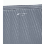 Compagnon zippé Emilie en cuir signature T