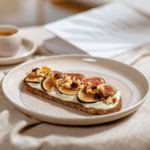 Perlemor Sand - Sous-tasse à expresso, beige, en porcelaine haut de gamme