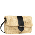 Sac trotteur A rabat avec fermoir Ily Osier