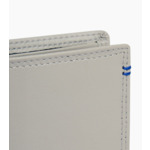 Portefeuille à rabat 2 volets Martin en cuir lisse