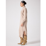 Robe en cachemire Maelly TERRE FUMEE