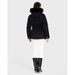 Parka Pekin Noir en Coton