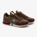 Sneaker Chamonix bicolore marron fauve