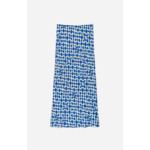 Jupe Corail En Viscose Mélangée