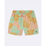 Maillot de bain jaune orangé & vert