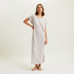 Laurence Tavernier - Robe Longue en jersey, Minorque