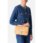 Grand Sac Moon En Cuir En Coton Et Lin