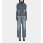 Pull En Cachemire Gris Femme