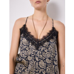 Caraco satiné Holly PAISLEY