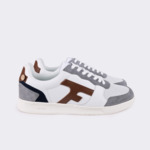 Baskets blanches & grises