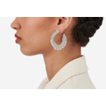 Boucles D'Oreilles À Strass