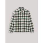 CHEMISE CARO VERT FLAN