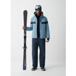 Veste de ski avec insert bicolore