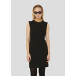 Robe Rohane-Noir en Polyester Recyclé