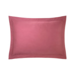 Yves Delorme - Taie d'oreiller en satin de coton rose, Triomphe