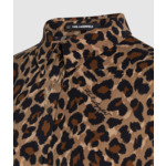 LEOPARD AOP BLOUSE
