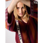 Pull cachemire Swanel POURPRE_ACAJOU