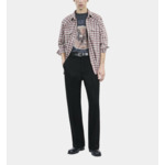 Pantalon En Laine Noire Homme