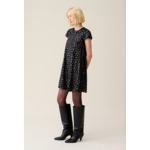 Robe courte babydoll brodée