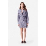 Robe Demi En Coton Mélangé