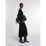 Robe longue en maille